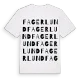 Fagerlund ordlek t-shirt