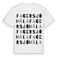 Fagersjömåla ordlek t-shirt