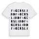 Fagerslund ordlek t-shirt