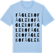 Blue Soul t-shirt med Fåglebo ordlek t-shirt