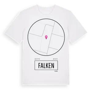 Falken t-shirt – ekologisk bomull t-shirt från Pinshirt