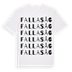 Falla såg ordlek t-shirt