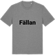 Mid Heather Gray t-shirt med Fällan fetstil t-shirt