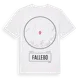 White t-shirt med Fallebo t-shirt