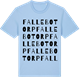 Blue Soul t-shirt med Fallebotorp ordlek t-shirt