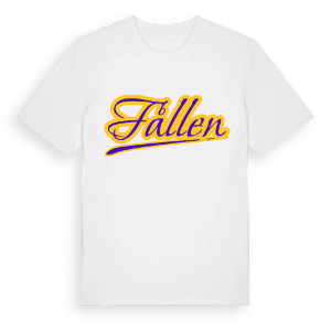 Fållen baseball t-shirt – ekologisk bomull t-shirt från Pinshirt