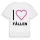 Jag älskar Fållen t-shirt stort tryck