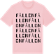 Pink Cotton t-shirt med Fållen ordlek t-shirt