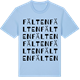 Blue Soul t-shirt med Fälten ordlek t-shirt