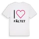 Jag älskar Fältet t-shirt stort tryck