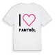 Jag älskar Fantgöl t-shirt stort tryck