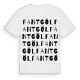 Fantgöl ordlek t-shirt