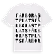 Fårbo Rastplats ordlek t-shirt