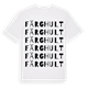 Färghult ordlek t-shirt