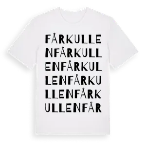 Fårkullen ordlek t-shirt – ekologisk bomull t-shirt från Pinshirt