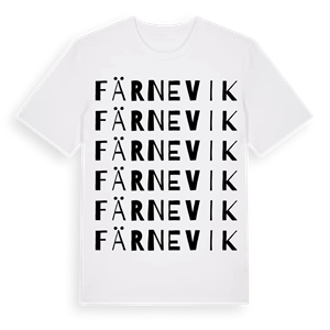 Färnevik ordlek t-shirt – ekologisk bomull t-shirt från Pinshirt
