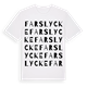 Farslycke ordlek t-shirt