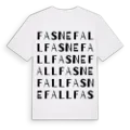 Fasnefall ordlek t-shirt