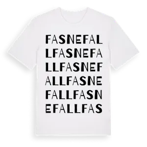 Fasnefall ordlek t-shirt – ekologisk bomull t-shirt från Pinshirt