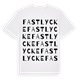 Fastlycke ordlek t-shirt