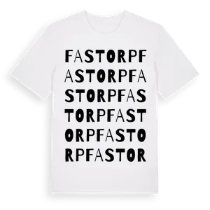 Fastorp ordlek t-shirt – ekologisk bomull t-shirt från Pinshirt