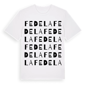 Fedela ordlek t-shirt – ekologisk bomull t-shirt från Pinshirt