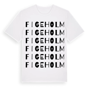 Figeholm ordlek t-shirt – ekologisk bomull t-shirt från Pinshirt