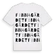 Finnagärdet ordlek t-shirt
