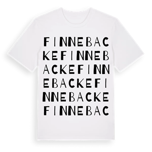 Finnebacke ordlek t-shirt – ekologisk bomull t-shirt från Pinshirt