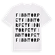 Finntorpet ordlek t-shirt