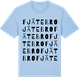 Blue Soul t-shirt med Fjätebro ordlek t-shirt