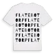 Flatebotorp ordlek t-shirt
