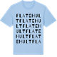 Blue Soul t-shirt med Flatehult ordlek t-shirt
