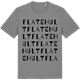 Mid Heather Gray t-shirt med Flatehult ordlek t-shirt