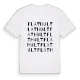Flathult ordlek t-shirt