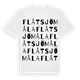 Flåtsjömåla ordlek t-shirt