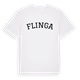 Flinga böjd t-shirt