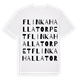 Flinkahallatorpet ordlek t-shirt