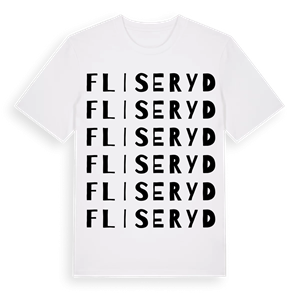 Fliseryd ordlek t-shirt – ekologisk bomull t-shirt från Pinshirt