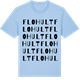 Blue Soul t-shirt med Flohult ordlek t-shirt