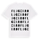 Flugebro ordlek t-shirt