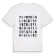 Flugenäs ordlek t-shirt