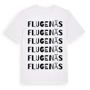 Flugenäs ordlek t-shirt – ekologisk bomull t-shirt från Pinshirt