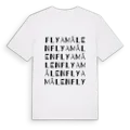 Flyamålen ordlek t-shirt