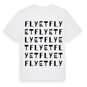 Flyet ordlek t-shirt – ekologisk bomull t-shirt från Pinshirt