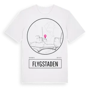 Flygstaden t-shirt – ekologisk bomull t-shirt från Pinshirt