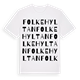 Folkehyltan ordlek t-shirt