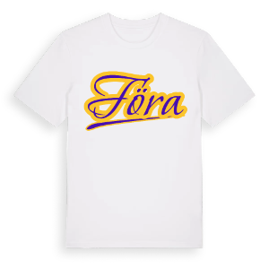 Föra baseball t-shirt – ekologisk bomull t-shirt från Pinshirt
