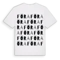 Föra ordlek t-shirt
