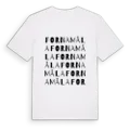 Fornamåla ordlek t-shirt